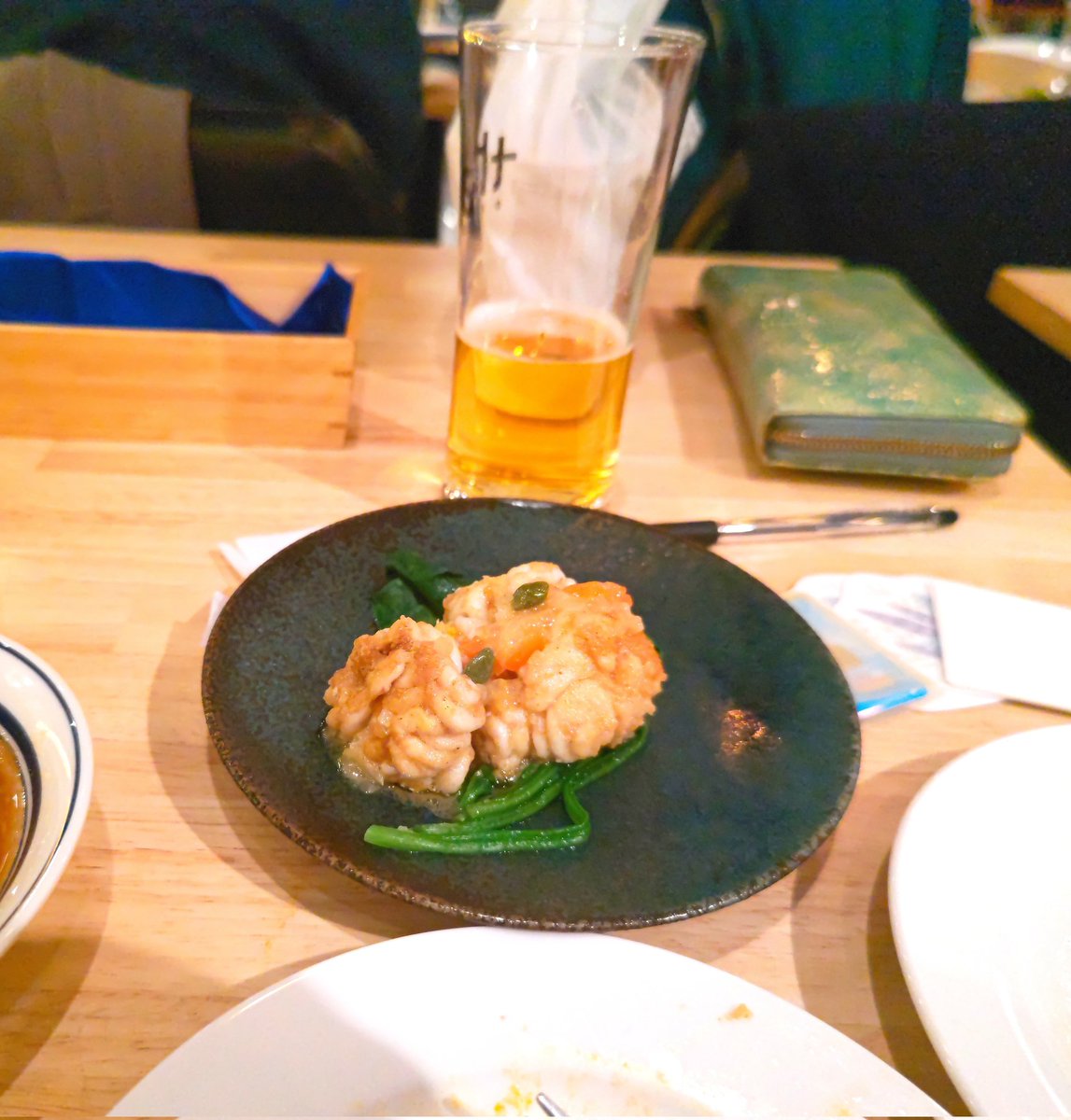 miyunaomiku's tweet image. ○白子のムニエル ブールノワゼット

はいもう飲み物です
びべさんが作る白子のムニエルは
飲めます✨
そして添えてあるほうれん草が
最高でございました👍

 #SASD 
 #びべ飯