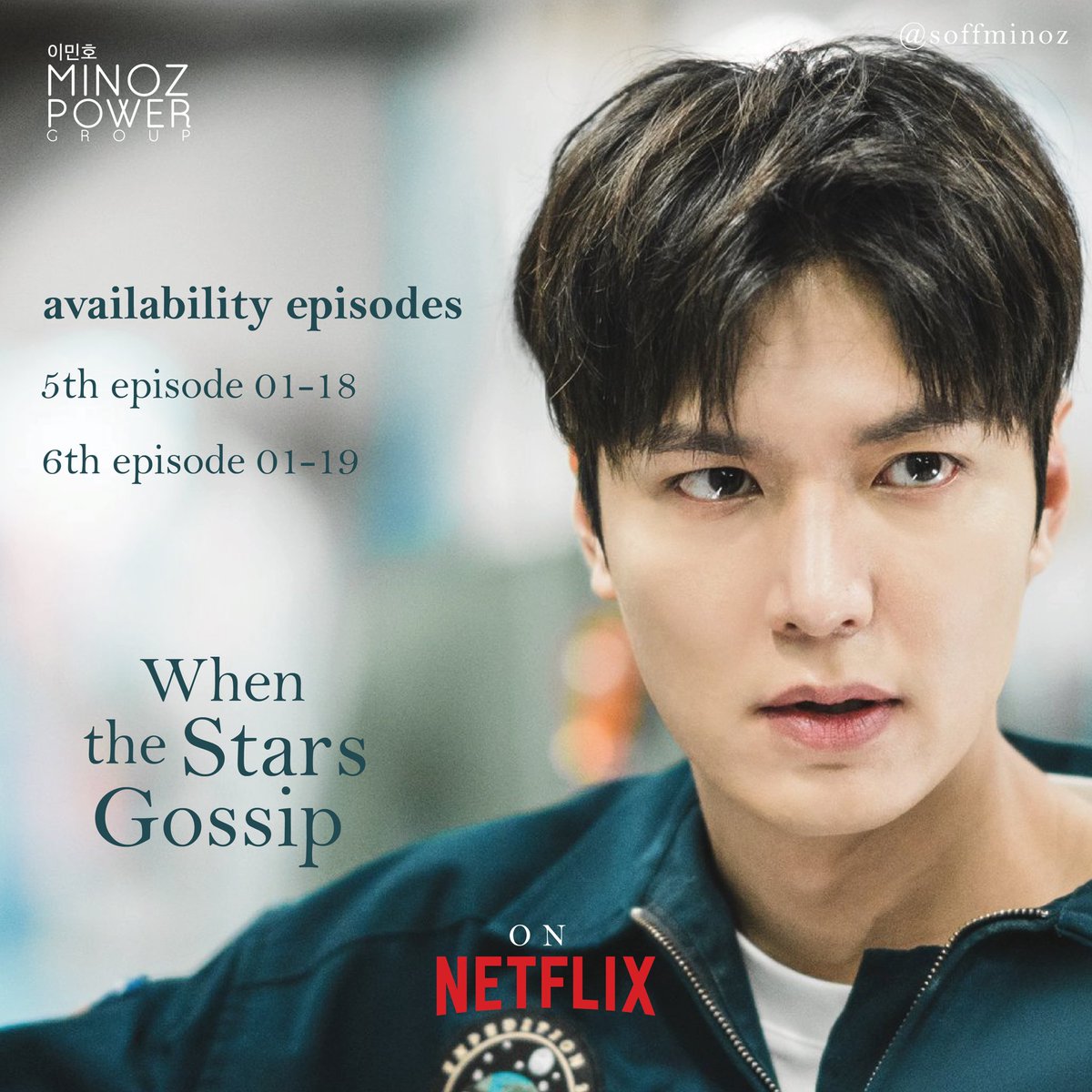 minozpowergroup's tweet photo. Minoz now is available When The Stars Gossip on #Netflix so let’s watch it! Let’s support #LeeMinho as always! 💪 

banner by @soffminoz

#WhenTheStarsGossip 
#Minoz
#KDrama https://t.co/uNiZwPTLFE