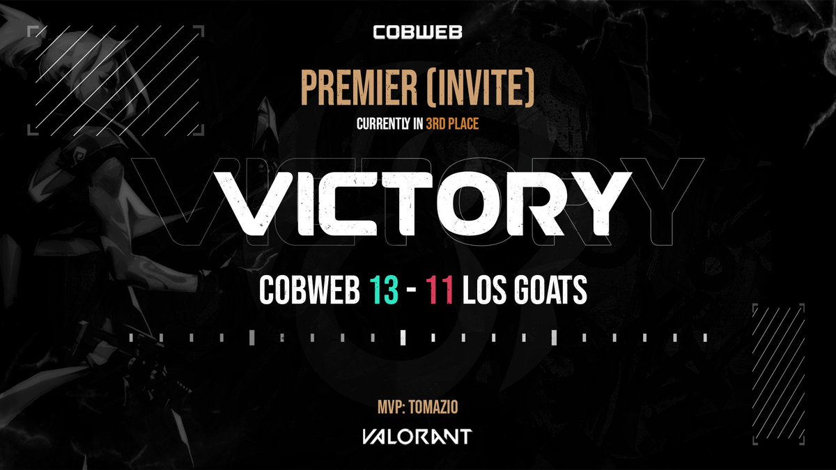 Cobweb E-Sports 🕷️ tweet media