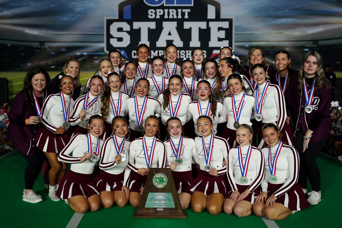 uiltexas's tweet photo. Congratulations to the back-to-back 4A-DI #UILState Spirit Champions, Celina High School! 🏆🎉

FINAL STANDINGS*
🥇 Celina
🥈 Comal Davenport
🥉 Aubrey

*Incomplete results were announced and posted on UIL social media. While the champion and runner-up were correct, other placements—including third place—were impacted. We sincerely apologize for this mistake and the confusion and disappointment it caused.

Corrected Final Standings: https://t.co/XxrexcB3fg