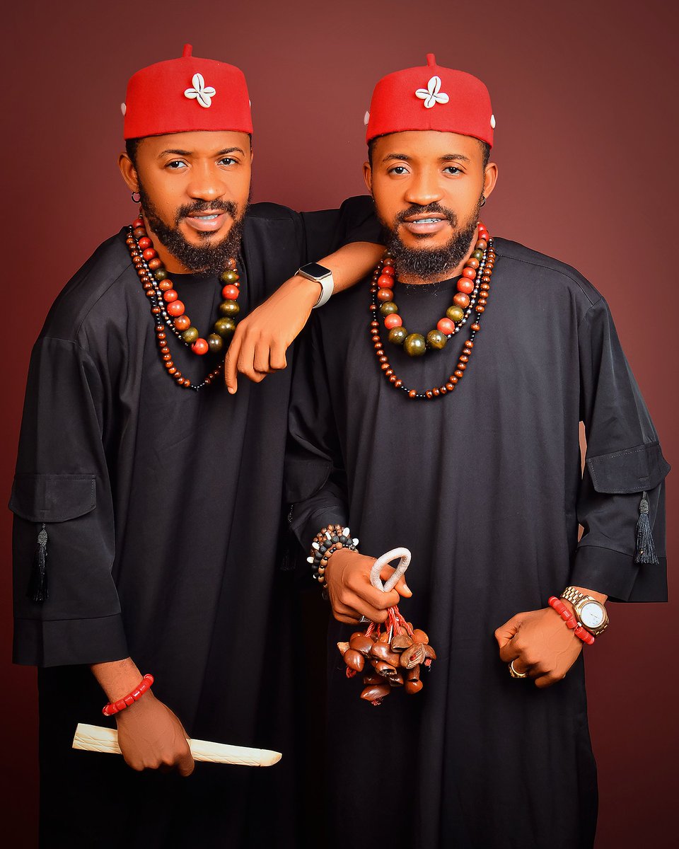 twinnollytv's tweet photo. God bless you all for Celebrating 🎊🎉 Twinnolly 
Still want to say Happy Birthday 🎈🎂 to ourselves 
#Twinnolly Agụ Na Ụmụ 📿 https://t.co/sy1uSJ2UrD