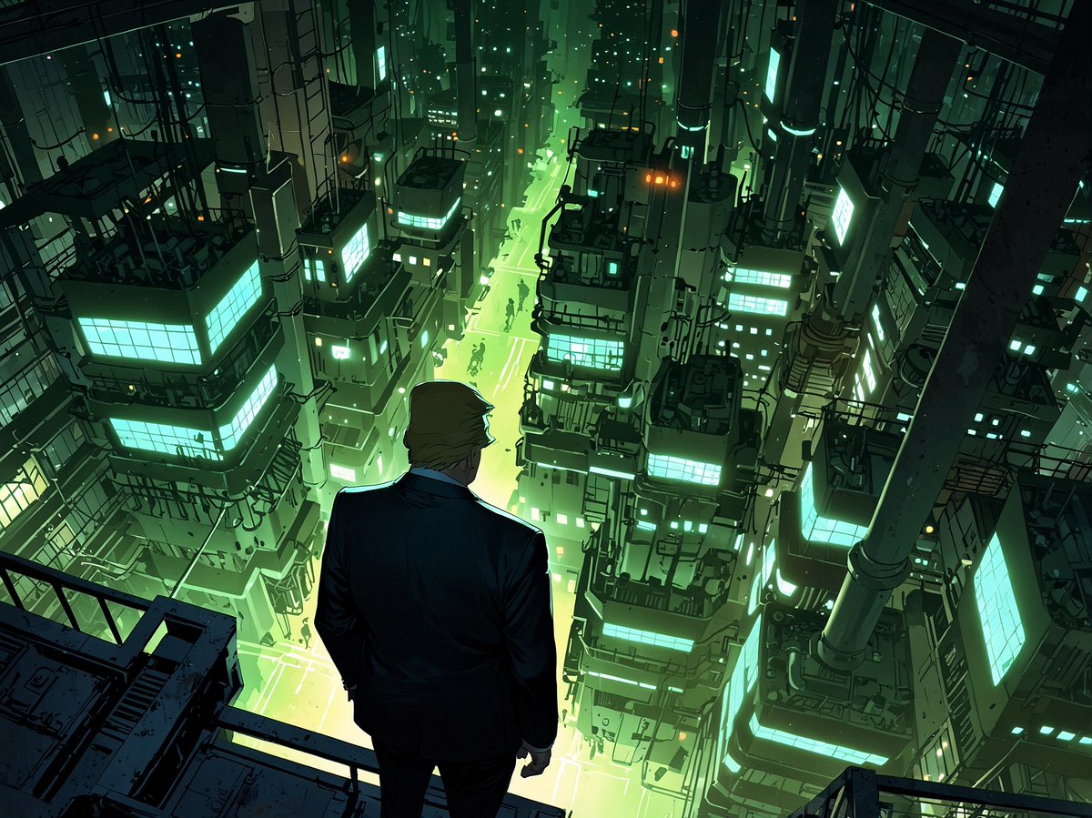 AI Trump tweet media