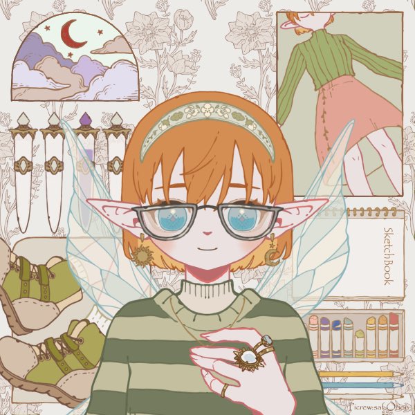 лютик в свитере с совушкой tweet media