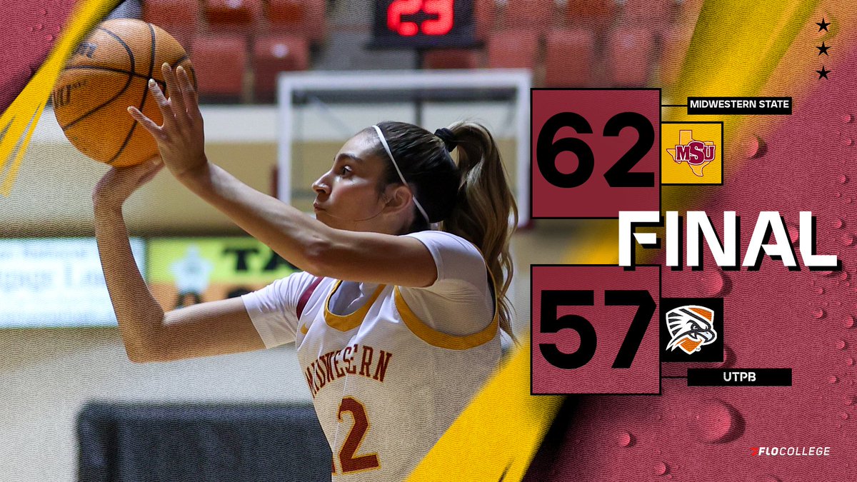 🏀 | Junior Alyssa Hutterer connected on three 3-pointers to score 11 points to help the Mustangs to their first road win of the season at UT Permian Basin #StangGang