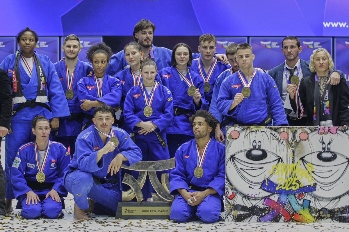 CHAMPION DE FRANCE PAR ÉQUIPE MIXTE 🏆🌟

#JudoProLeague2024