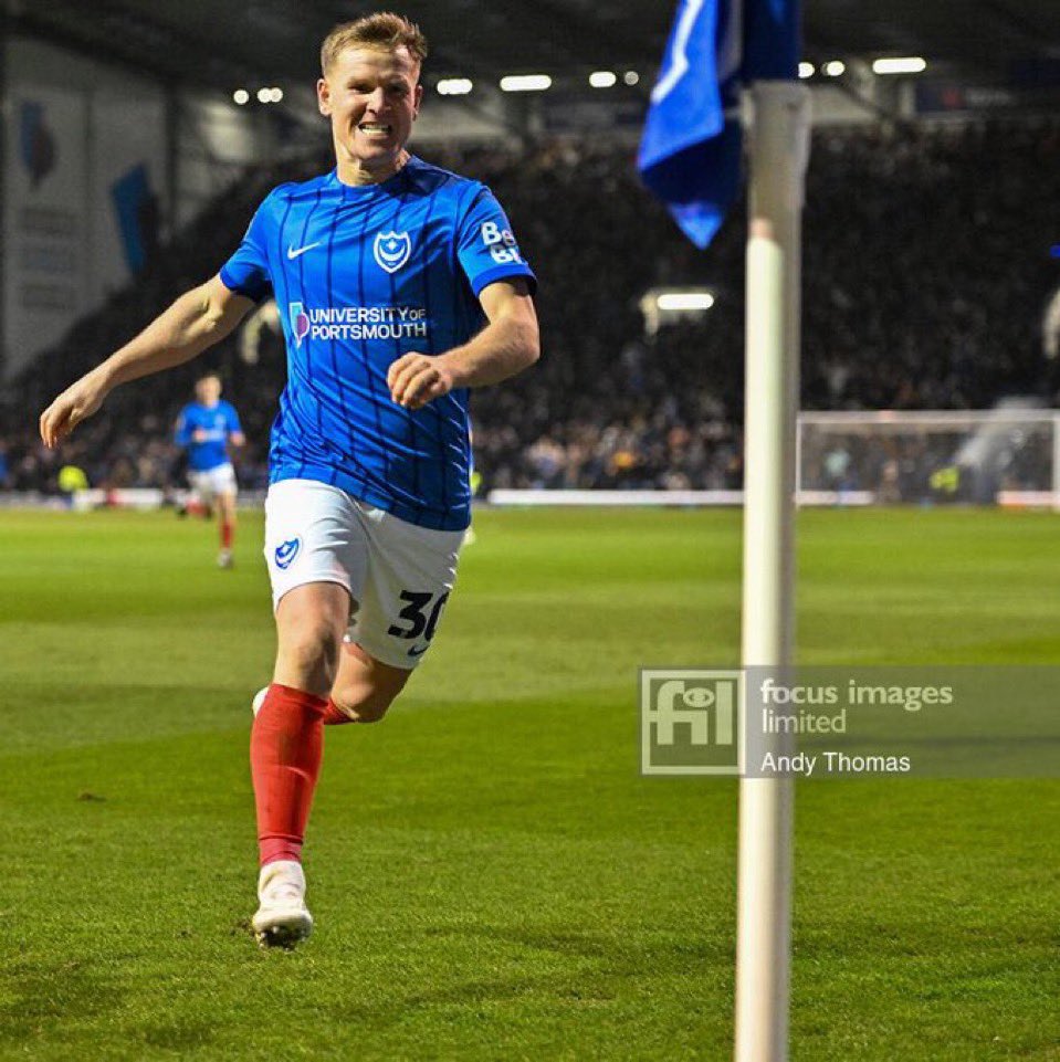 PompeyPedro's tweet photo. Find a partner who looks at you with as much undiluted love as Mattie Ritchie when he’s on his final approaches to the obliteration of a corner flag https://t.co/vfV2xECfyg