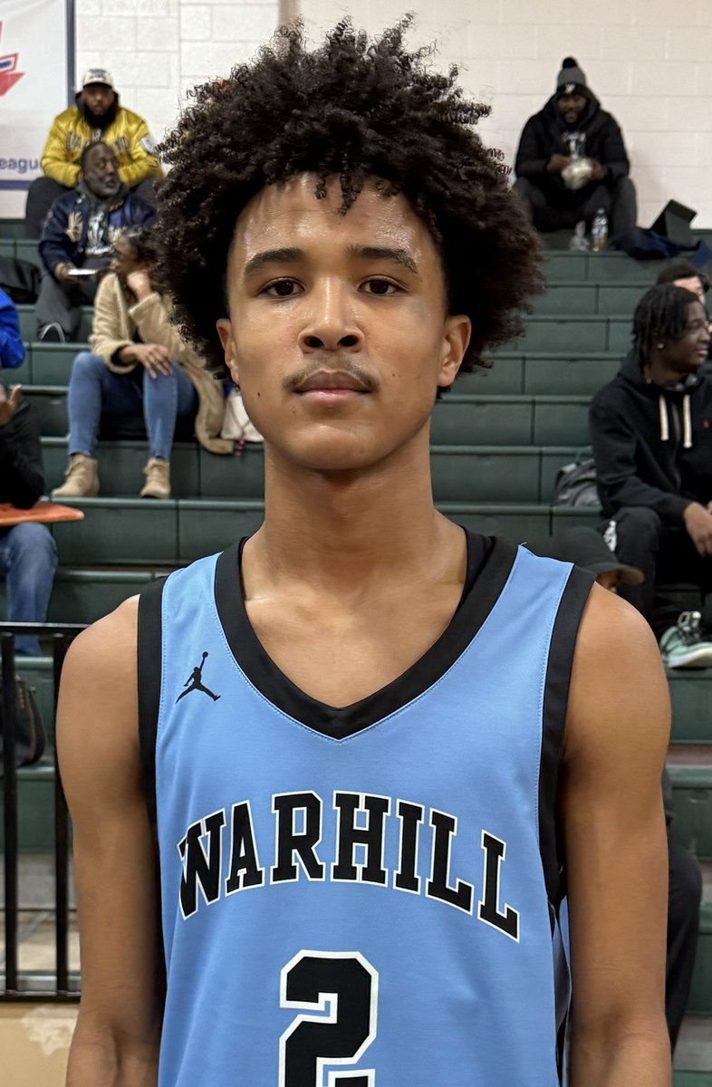 Final :  Warhill 55, Bayside 53.  Hunter Brown (at left) scored 15 of his game high 19 points after halftime to lead Warhill.  Kristopher McDonough (at right) finished with 15 points.  Josiah Smith finished with 17 points, Tyshaun Clark had 15 for Bayside.  #BigShots