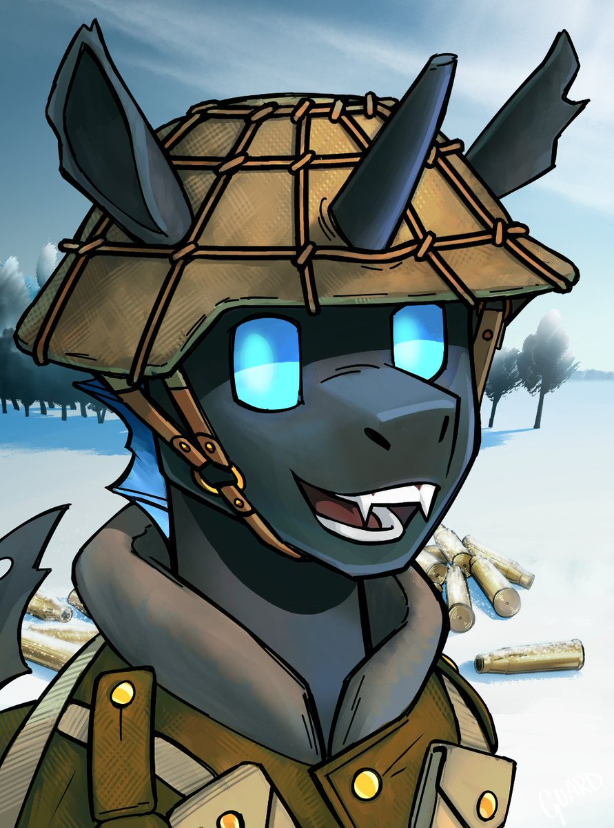 guard_mod's tweet image. Changeling portrait for EaW, recent commission