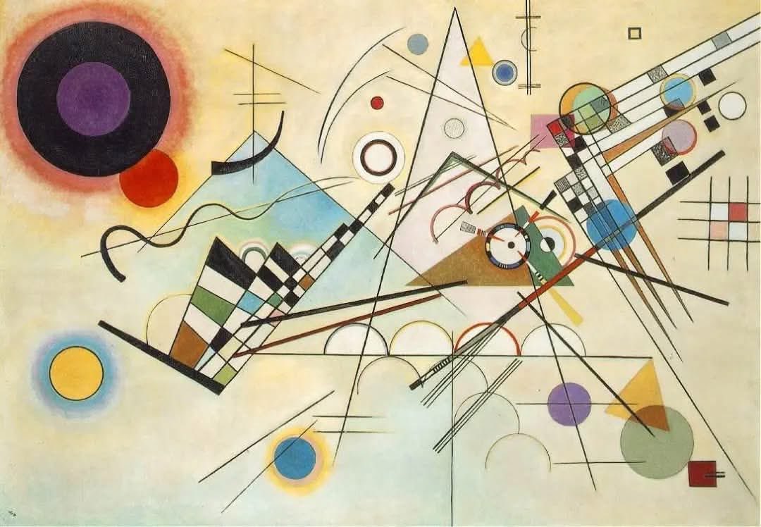 Arteymas_'s tweet photo. Wassily Kandinsky, "Composition VIII", 1923.
El Padre de la Abstracción https://t.co/2EZHtecHVX