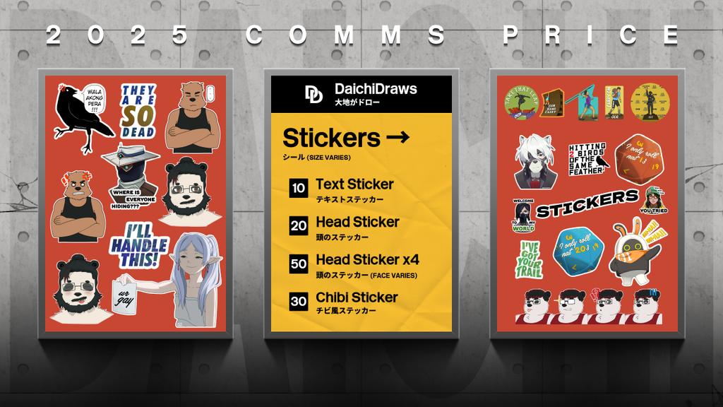 daichidraws's tweet photo. ‼️COMMISSION PRICE FOR 2025‼️

DM me for more info!! https://t.co/zjlcktFlz9