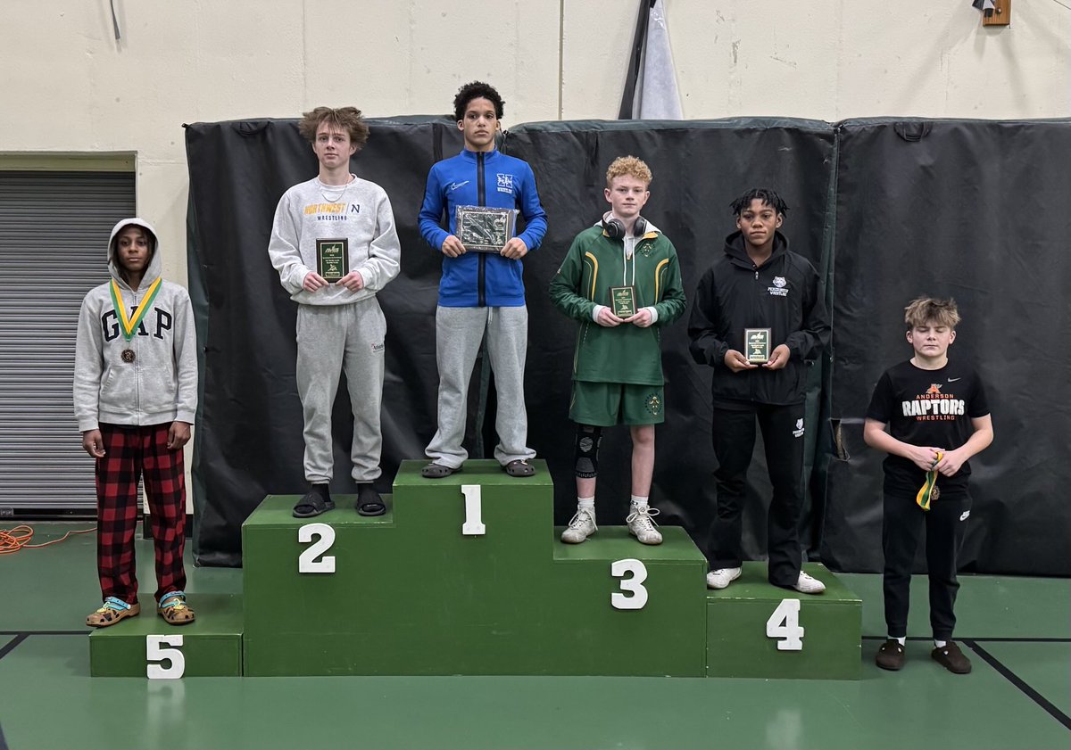 NWHS 106 pounder, Tanner Felix, gets 2nd at the Sycamore Invitational. ⁦<a href="/swocsports/">SWOC Sports</a>⁩ ⁦<a href="/nwlocal/">Northwest Local School District</a>⁩ ⁦<a href="/NorthwestAD/">Northwest Athletics</a>⁩ ⁦<a href="/ATC_AnnieP/">Annie Putnam, MS, ATC, AT</a>⁩