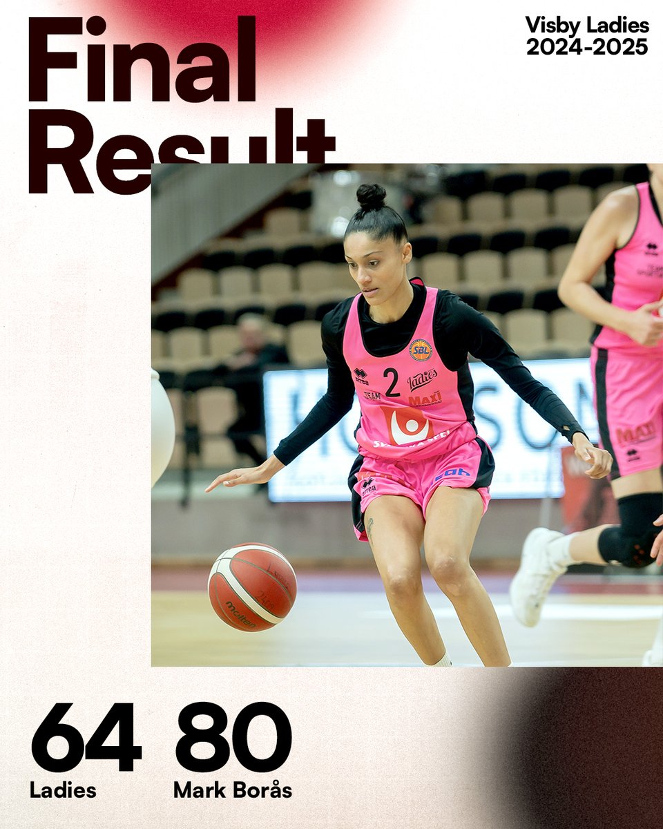 ❌ Det blir en tuff förlust mot Mark Borås på hemmaplan, där chansen finns men vi inte lyckas hitta rätt när matchen står och väger. Bara att ta nya tag.

Poängbäst var Isabella Kaukopaasi med 16 poäng och 13 returer i sin återkomst från skadan. 👀