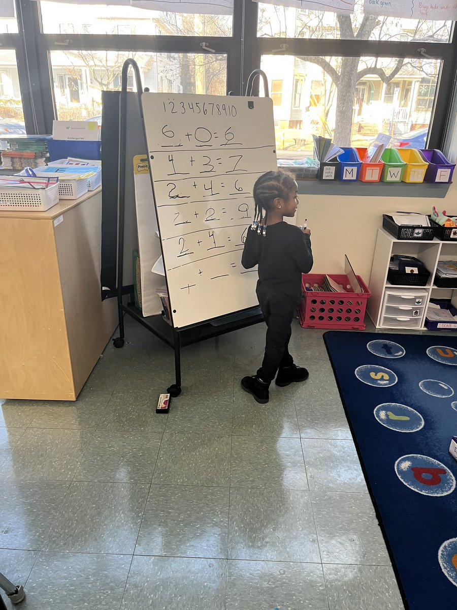 MathIrving's tweet image. Kindergarten practicing adding and decomposing numbers to 10 with a fun IM game! @IllustrateMath