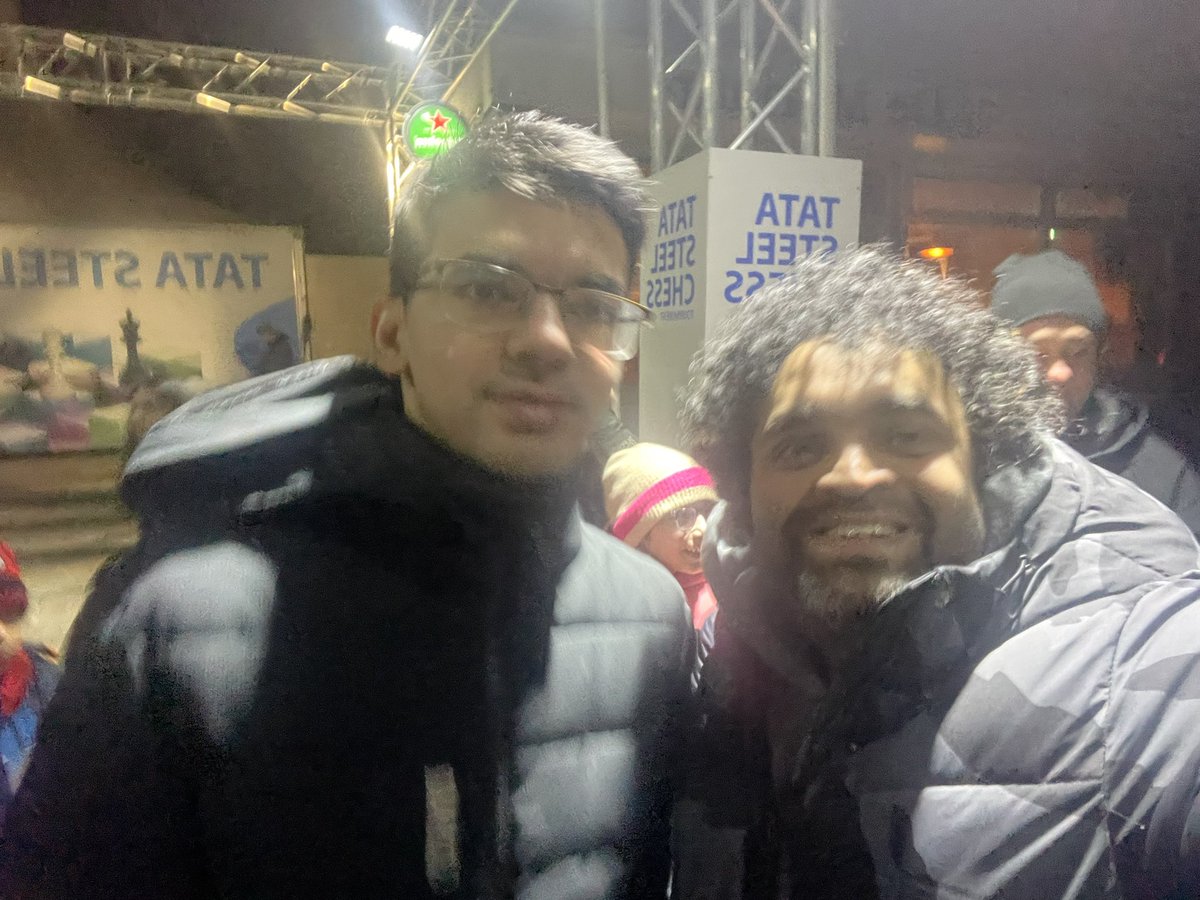 space123d's tweet photo. Tata steel chess tournament starts .brilluant play by anish guri missed win. Sometimes brilliancy lacks than luck..@ChessbaseIndia @DGukesh @DivyaDeshmukh05 @anishgiri https://t.co/O9xDiDTh1G