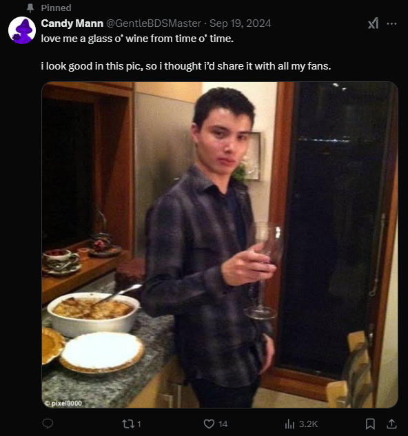 c_dj_w's tweet photo. @GentleBDSMaster @Dams_Lefty @ismayelalt3 lmao you worship an incel. youre mad you can't get laid lmfaooooooo https://t.co/jTgaTn5Am7