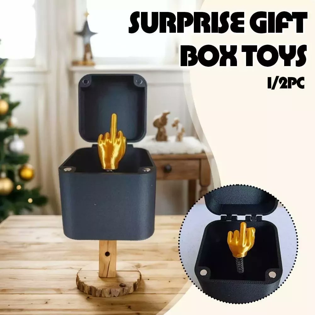 leadingOW's tweet photo. Funny Prank Gift Box
https://t.co/LJ0MkmR84S
pread Laughter with the Funny Prank Gift Box
Looking for a hilarious and unforgettable gift? The Funny Prank Gift Box with a surprising middle finger is guaranteed to get everyone laughing! Perfect as a gag gift for office parties https://t.co/1pKuMopTCK