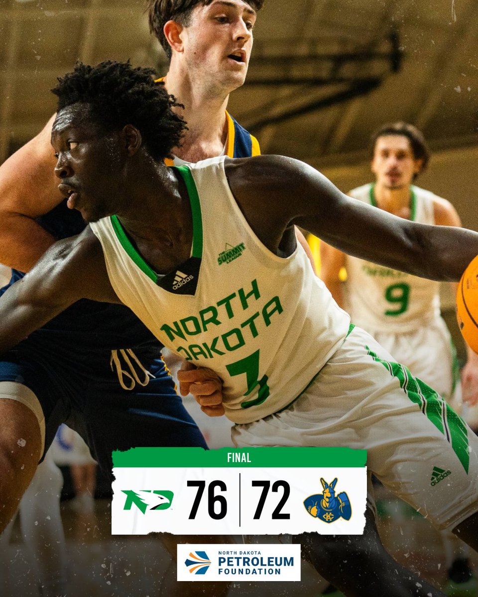 North Dakota Men's Basketball tweet media