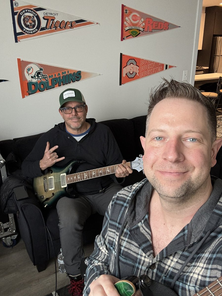 Wrote a song with Jimi Haha of Jimmie’s Chicken today 🤯
