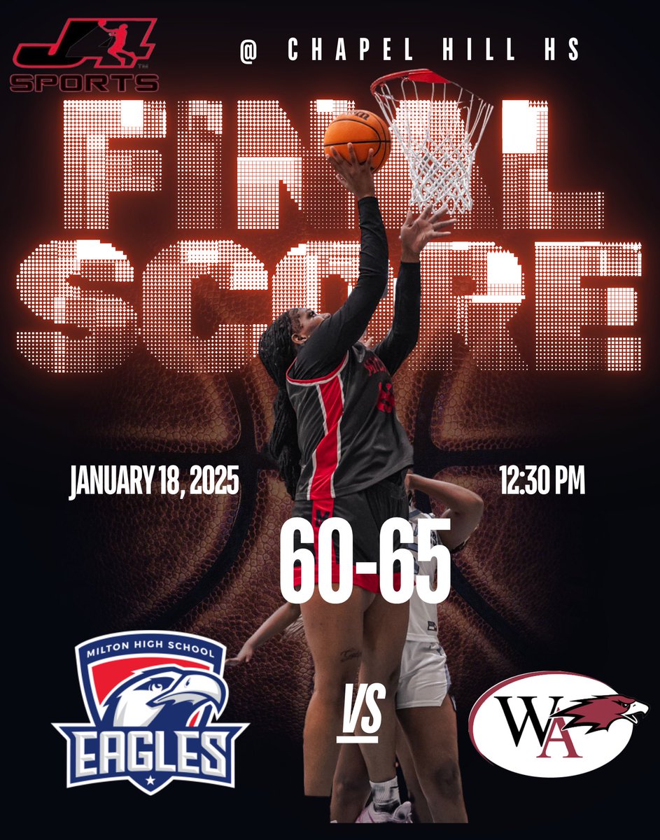 Tough loss against a good shooting #3 Woodward Academy team but we’ll bounce back‼️ Start look scary with <a href="/Zanajust/">Zana Justice</a> getting back almost healthy with 18pts &amp; 15rebs along with our pg <a href="/Londynw25/">londyn walker</a> with 19pts, 5rebs, 3asts, 3stls. See you next Friday home vs Hooch.