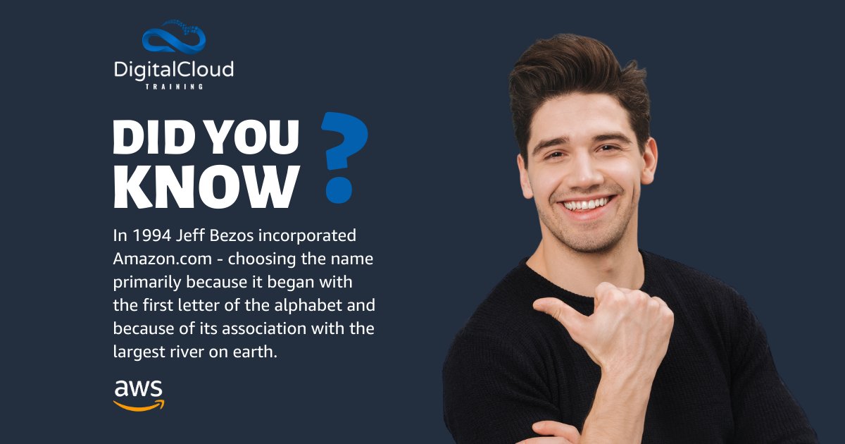 nealkdavis's tweet photo. Fun fact: The name โAmazonโ comes from the huge Amazon River and was picked to start with โAโ for an alphabetical advantage. Bezos had big ideas right from the start! ๐
#AmazonTrivia #JeffBezos #BusinessFacts https://t.co/jrM3b2Bs10