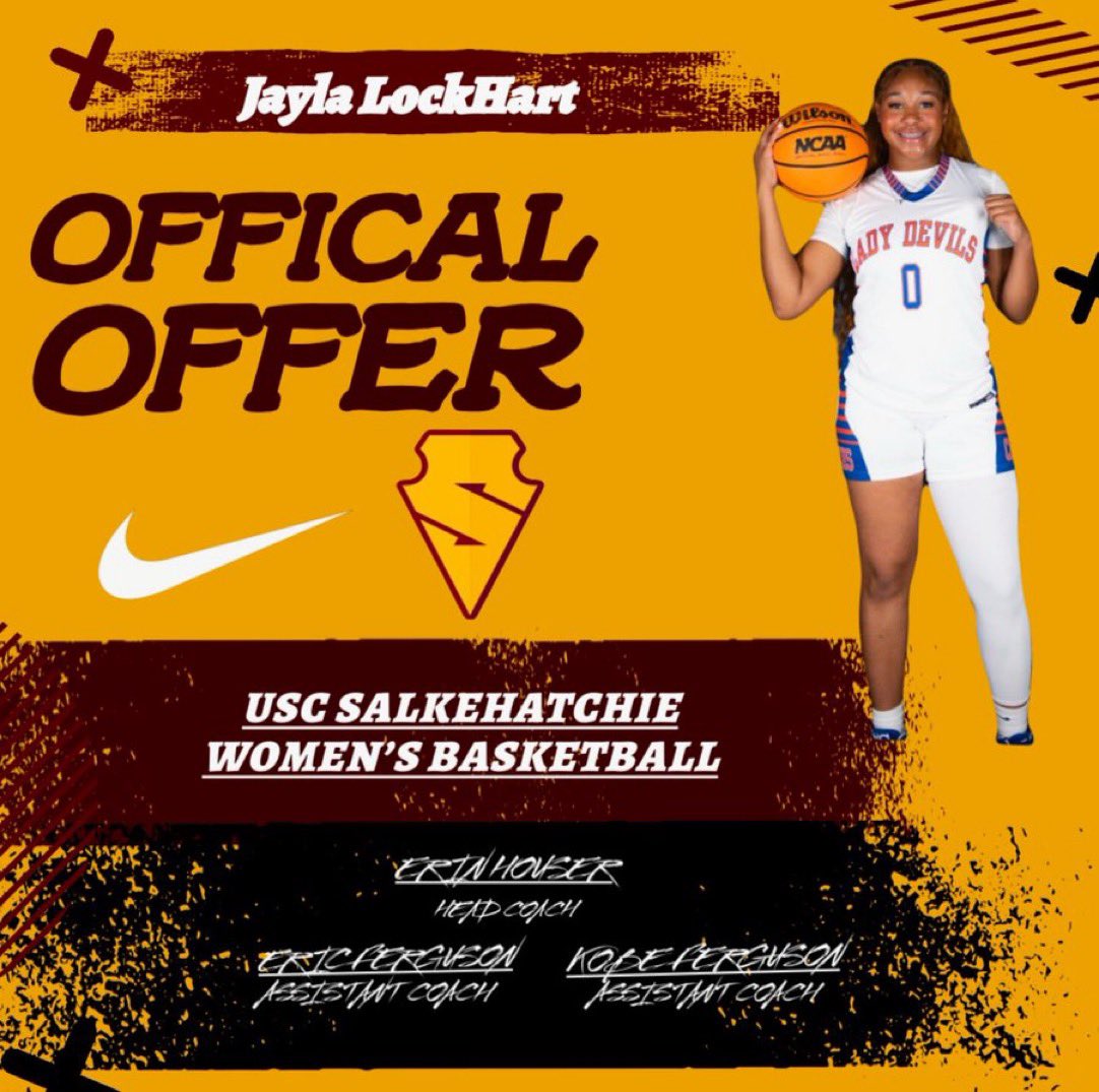 Thank you to USC Salkehatchie for offering senior guard Jayla Lockhart. <a href="/USCSalkWBB/">USC Salk WBB</a>
