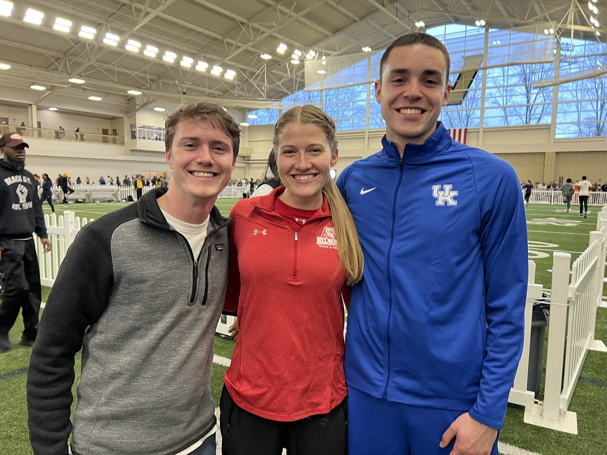 justusrg1's tweet image. Love when these mini reunions happen 🥰 @AlexJustus24 @GarterBrooke @caleb_chunn at the Vanderbilt Indoor Invitational @kingsathletics #NextLevelKnights #OnceAKnightAlwaysAKnight