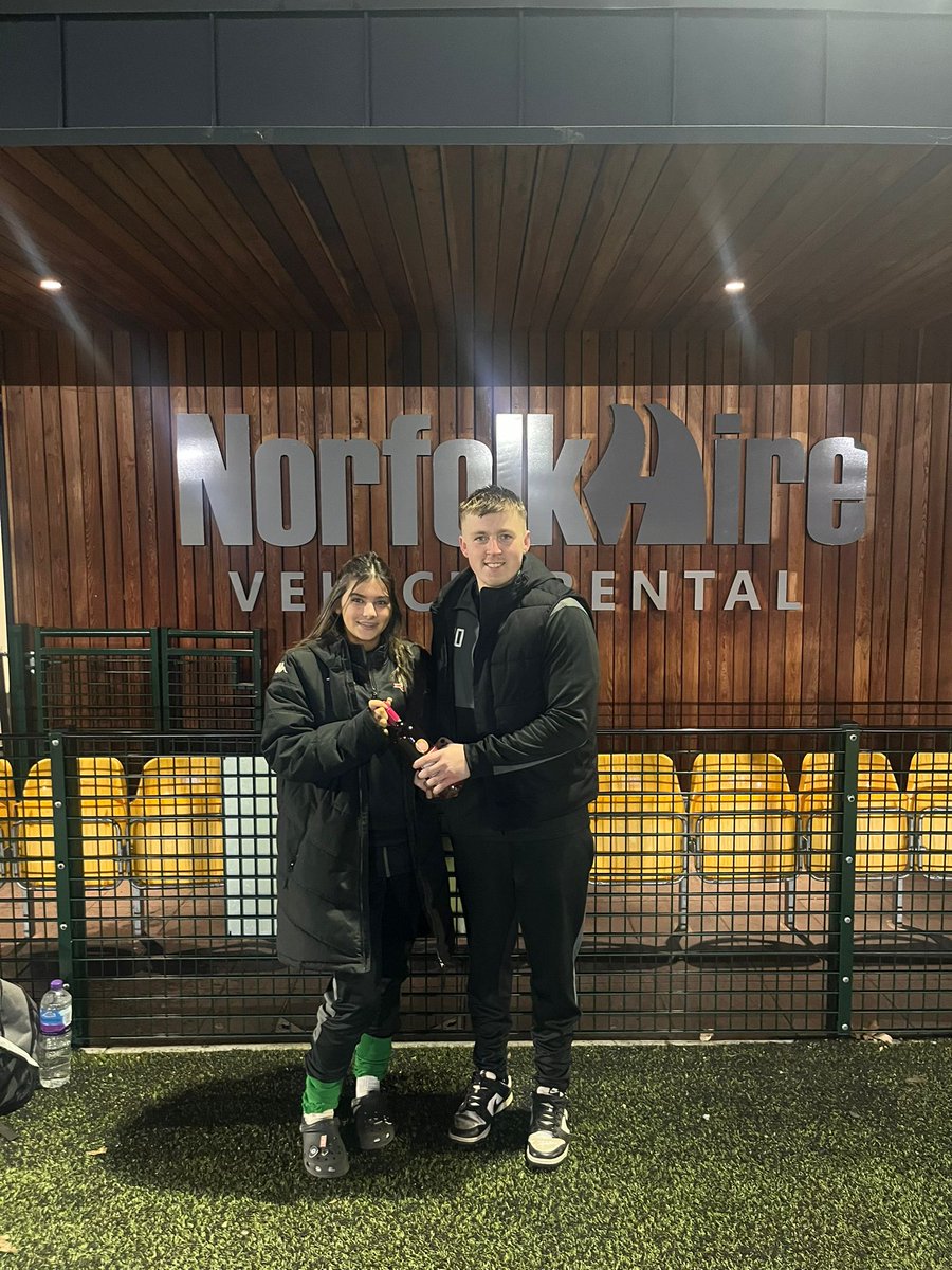 Gorleston Football Club (@gorlestonfc) on Twitter photo Gorleston u15 Diamonds player Ezmae Goreham presenting Today's Reserve Man of the Match award in association with <a href="/NorfolkHire/">Norfolk Hire Ltd</a> and Rex Camper Rentals is Connor Ingram Gorleston u15 Diamonds player Ezmae Goreham presenting Today's Reserve Man of the Match award in association with <a href="/NorfolkHire/">Norfolk Hire Ltd</a> and Rex Camper Rentals is Connor Ingram