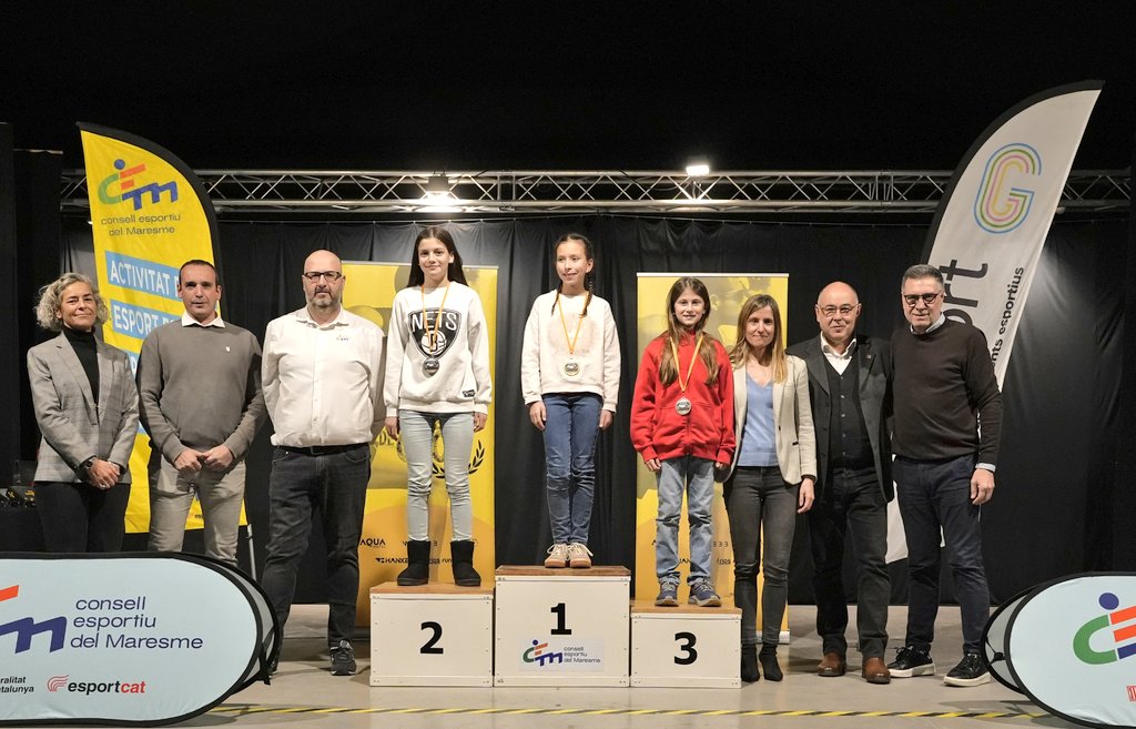 Consell Esportiu del Maresme (@cemaresme) on Twitter photo Aquesta tarda hem celebrat amb la col·laboració d <a href="/ajcanetdemar/">Aj. Canet de Mar</a> la cloenda del Circuit Comarcal de Cros.
118 atletes de totes les categories han rebut els guardons de la temporada de curses i crossos organitzats per <a href="/GestioEsportiva/">GESPORT</a> i el <a href="/CEMaresme/">Consell Esportiu del Maresme</a> arreu de la comarca. Aquesta tarda hem celebrat amb la col·laboració d <a href="/ajcanetdemar/">Aj. Canet de Mar</a> la cloenda del Circuit Comarcal de Cros.
118 atletes de totes les categories han rebut els guardons de la temporada de curses i crossos organitzats per <a href="/GestioEsportiva/">GESPORT</a> i el <a href="/CEMaresme/">Consell Esportiu del Maresme</a> arreu de la comarca.