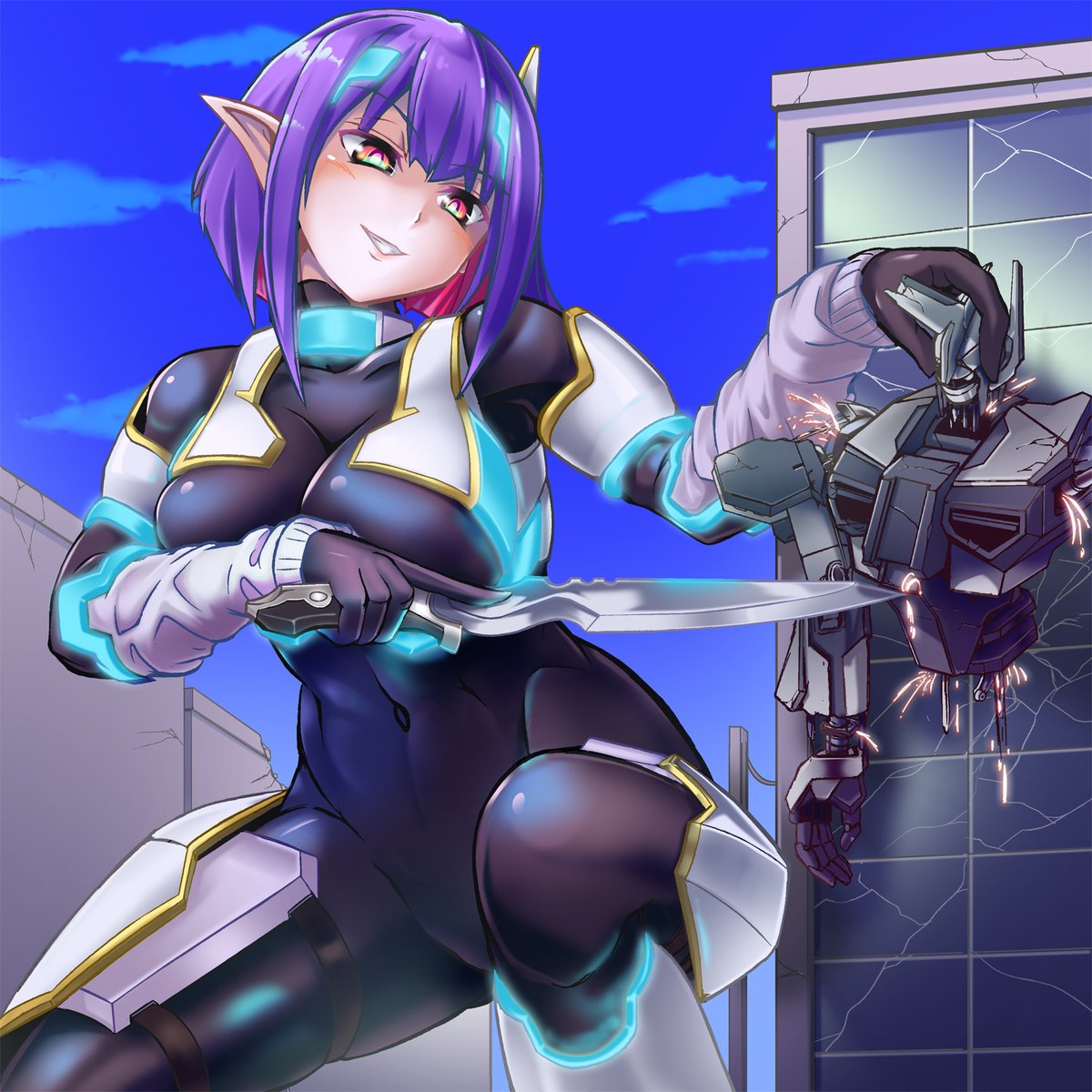 #膝をついた画像を晒すとフォローやRTが来るらしい