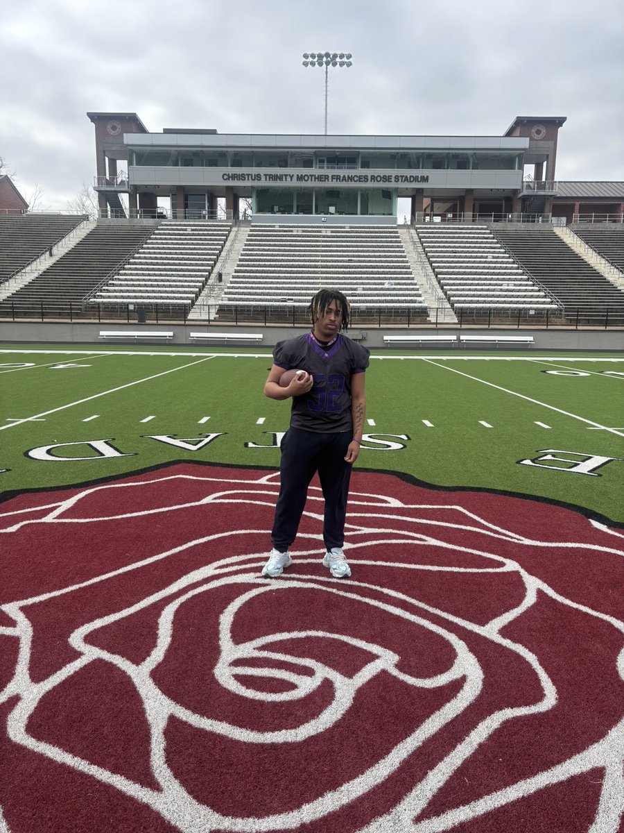 Thank you <a href="/Manmakerallday/">Nathaniel Jones</a> <a href="/Coach_JJackson2/">Coach Jarrail Jackson</a> for the official visit ! <a href="/PfISD_AD/">Jonathan Lamb</a> <a href="/The_QuincyD/">☆ Coach Dunn, M.Ed ☆</a> <a href="/PHSCoachTaylor/">Charles Taylor</a> <a href="/PF_HighFootball/">Pflugerville High School Football</a>