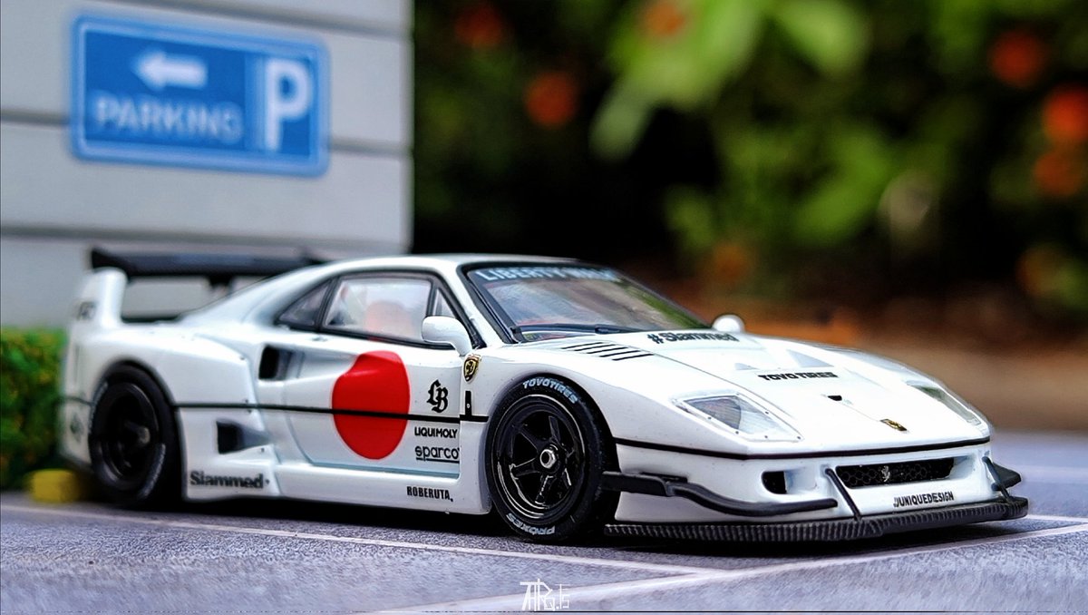 hi_riq27's tweet photo. INNO64 Ferrari F40 LBWK🇯🇵
One of the best build by Liberty Walk
#tfs_photography #diecast #miniscale #inno #inno64 #ferrari #ferrarif40 #f40 https://t.co/rl2gQfDdVi