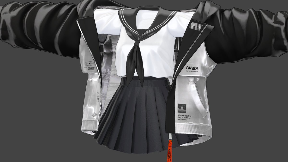 Ruu_astro's tweet image. Space Concept Outfit

#SOLSTICE