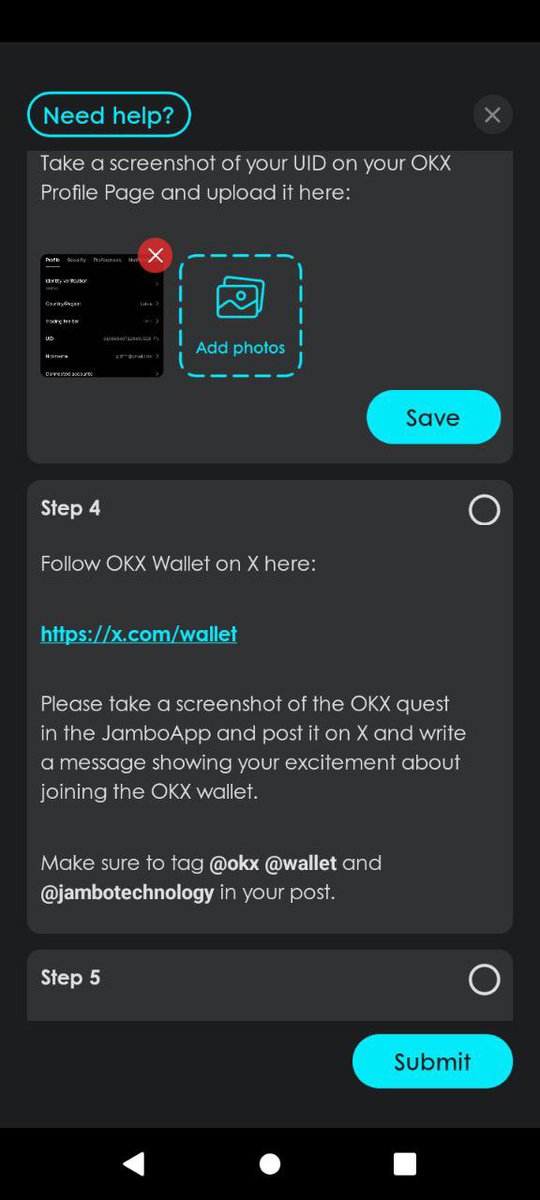 Gidroparkk's tweet photo. Working on my airdrop from 🪂🏋🏿‍♂️ @JamboTechnology @okx @wallet https://t.co/ZB5Dbmvnwl