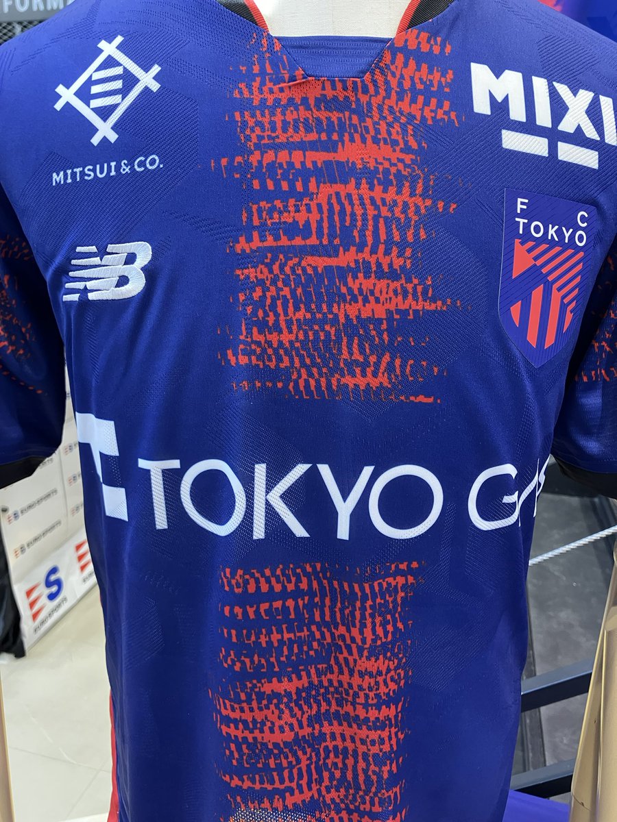 2025年 FC東京 ホーム オーセンティック 半袖 ユニフォーム Lサイズ FC東京 2025 1st オーセンティックユニフォーム 2025年 FC東京