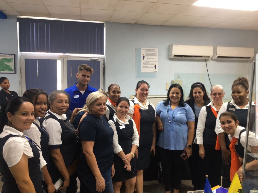 Hoy estuvimos de recorrido por la Dirección Territorial Sur de <a href="/ETECSA_Cuba/">ETECSA</a> en La Habana.  Intercambiamos con directivos y trabajadores y constatamos el compromiso por mejorar la calidad del Servicio y la atención a la población.
#EtecsaConCuba
#ETECSAEsDelPueblo