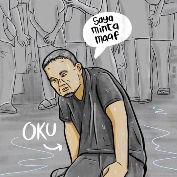 DoktorSamhan's tweet photo. Ya Allah kejamnya!

Banyak kali beliau minta maaf tapi tetap ditendang, dipijak, dihina, diperlakukan seperti binatang. https://t.co/RivvBIWlsU