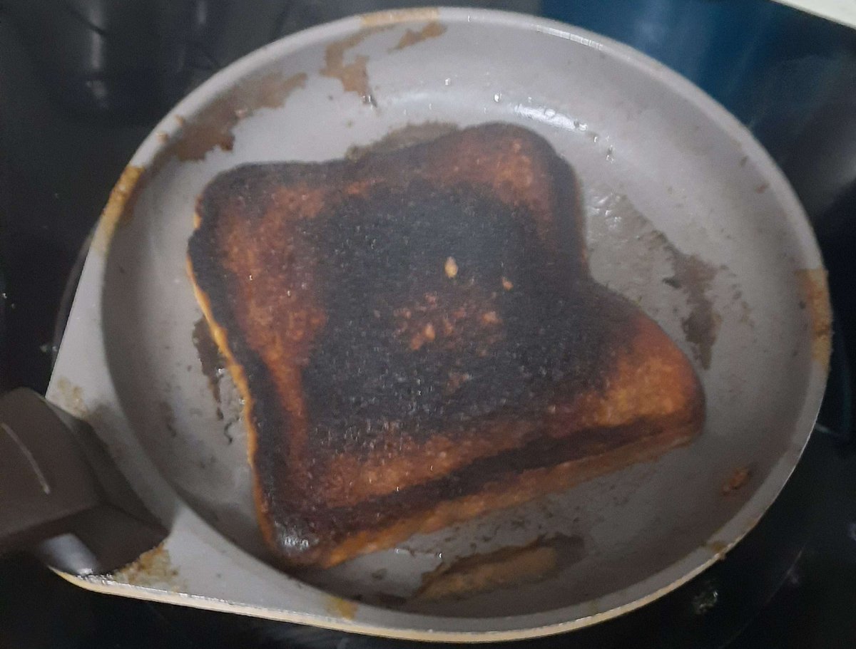 Miracle the kitchen isn't on fire yet