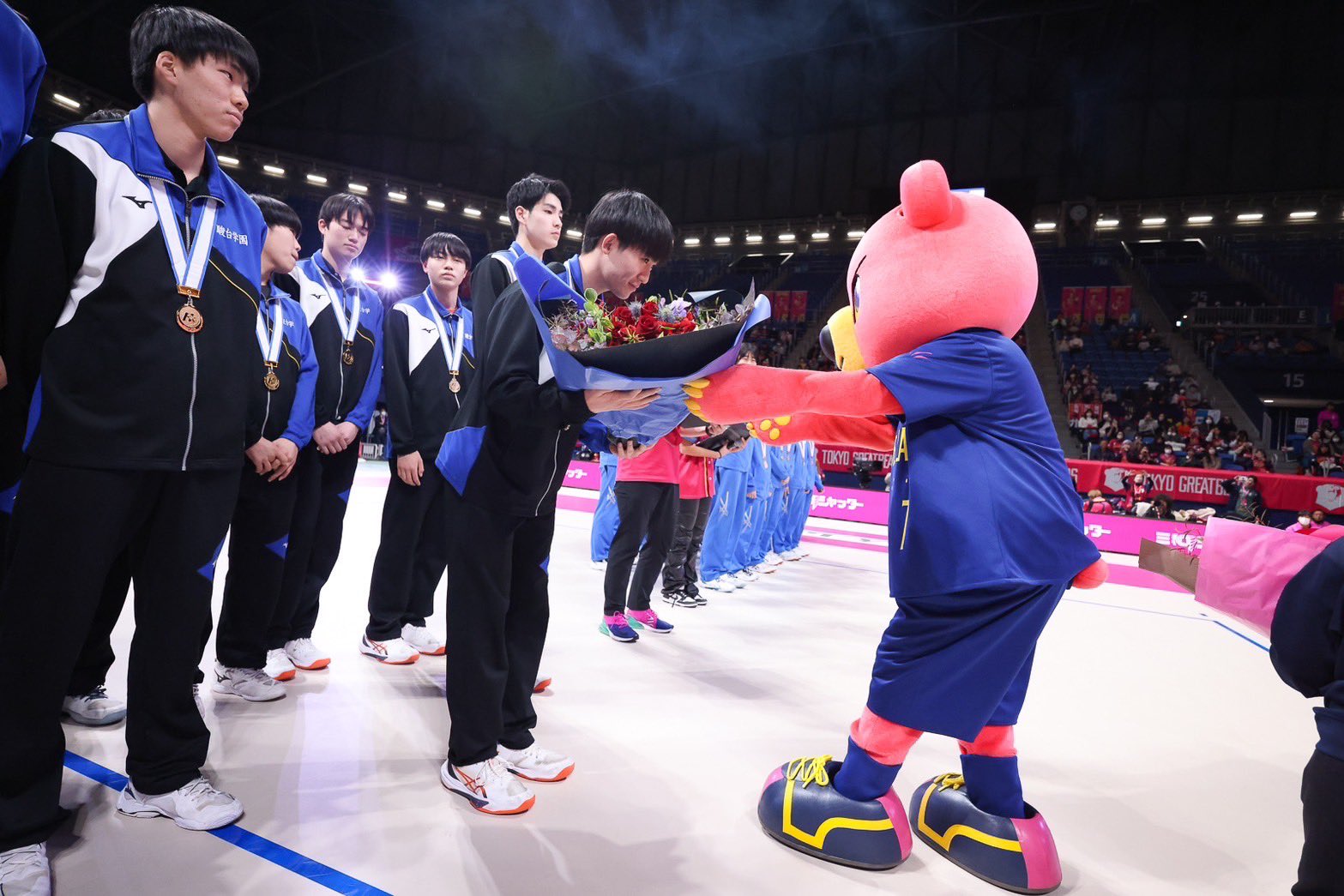 春高バレー 駿台学園高等学校男子バレーボール部ジャージ上着