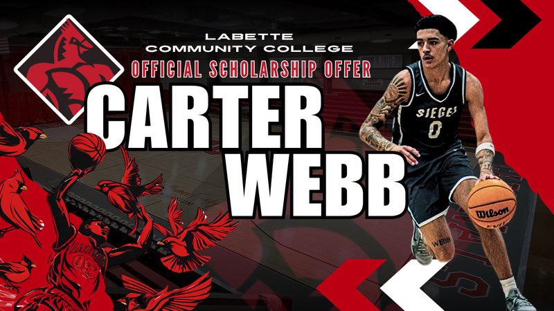 CARTER WEBB (@imcwebb) on Twitter photo After a great conversation with Coach Maine, i’m blessed to receive my 2nd offer from Labette Community College❤️🖤
<a href="/_underdogsfo/">Underdogs Fighting Odds</a> After a great conversation with Coach Maine, i’m blessed to receive my 2nd offer from Labette Community College❤️🖤
<a href="/_underdogsfo/">Underdogs Fighting Odds</a>
