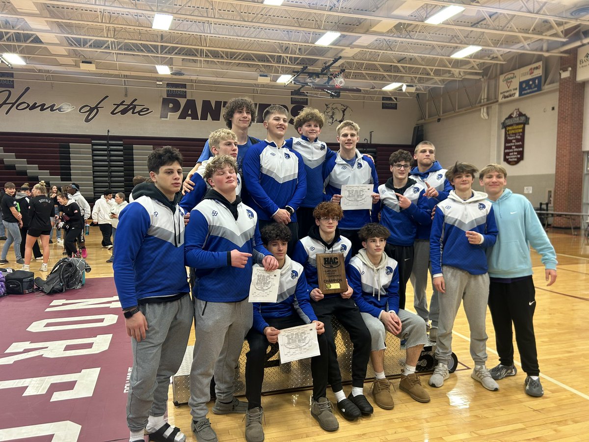 The Spartans take the Heartland Athletic Conference Championship 🏆 🔥 Congrats to our individual Champs: Leland Sindel, Noah Ingwersen, Ryder Kruse, &amp; Colton Tucker 👏