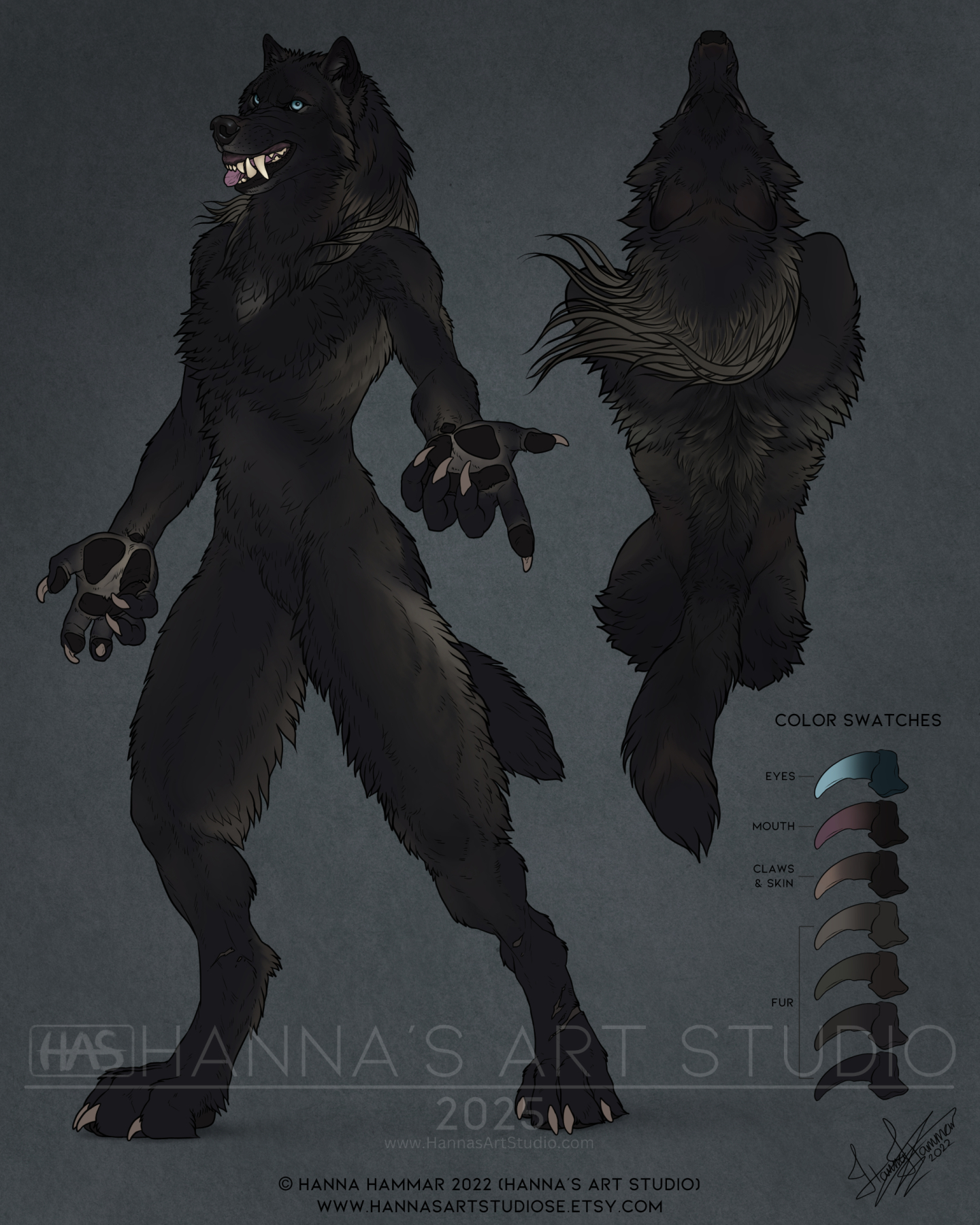 Werewolf Art Werewolf Wall Decal Fantasy Creature 3D Smashed Wall