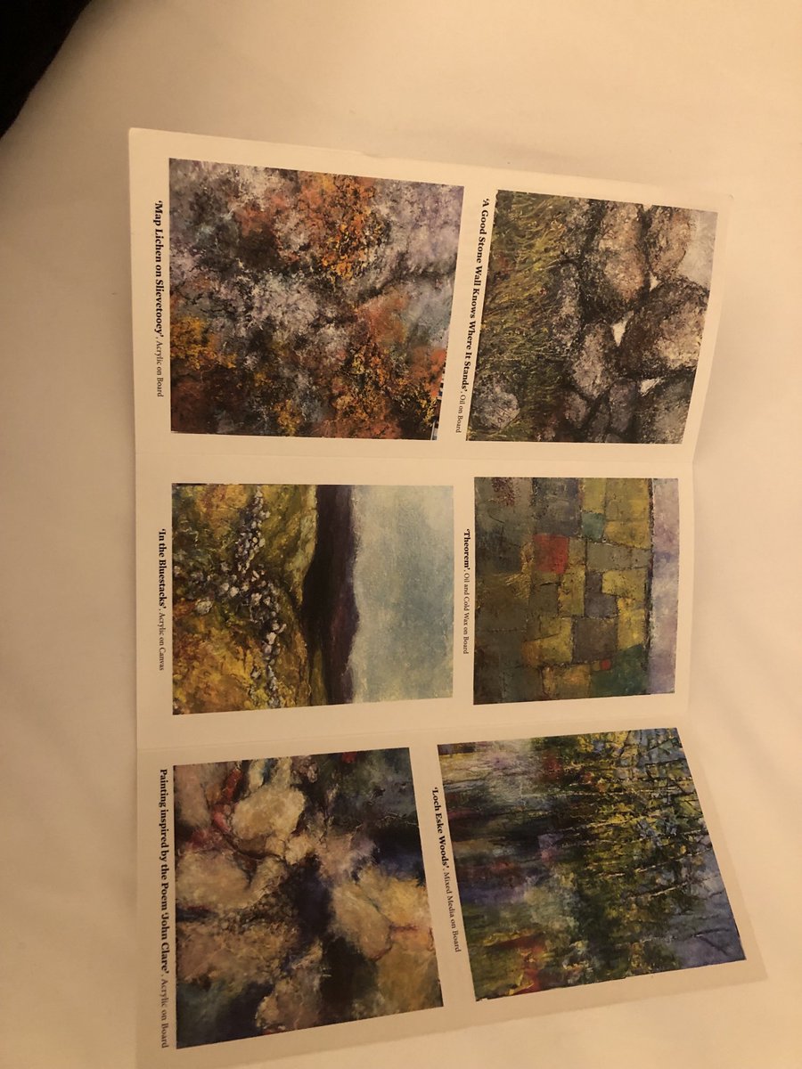 GerryMoriartyIT's tweet image. Privileged to open art exhib last night by friend Johnny Boyle inspired by poetry of another great friend, Frank Harvey at Regional Cultural Centre in Letterkenny. Runs 8 weeks. If in Donegal don’t miss, paintings are amazing capturing the wonder and mystery of sth-west Donegal