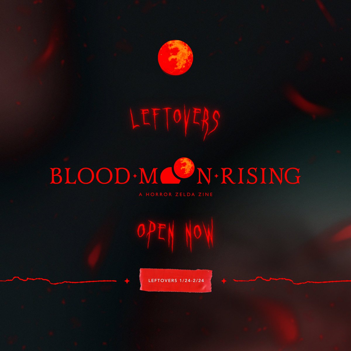 🌕 Leftover Sales OPEN! 🌕

Do not look away. You witness a zine's revival... and the start of these Leftover Sales!

Our store will be open from January 24th through February 24th, so grab our limited items before they're sold out!!

❣️ Shop here! bloodmoonrising.bigcartel.com