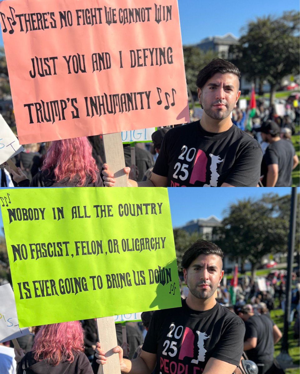 Rick Nerdvarro (@ricknerdvarro) on Twitter photo People’s March 2025 San Francisco.
#peoplesmarch #womensmarch #wicked #resist #resistance <a href="/womensmarch/">Women's March</a> People’s March 2025 San Francisco.
#peoplesmarch #womensmarch #wicked #resist #resistance <a href="/womensmarch/">Women's March</a>