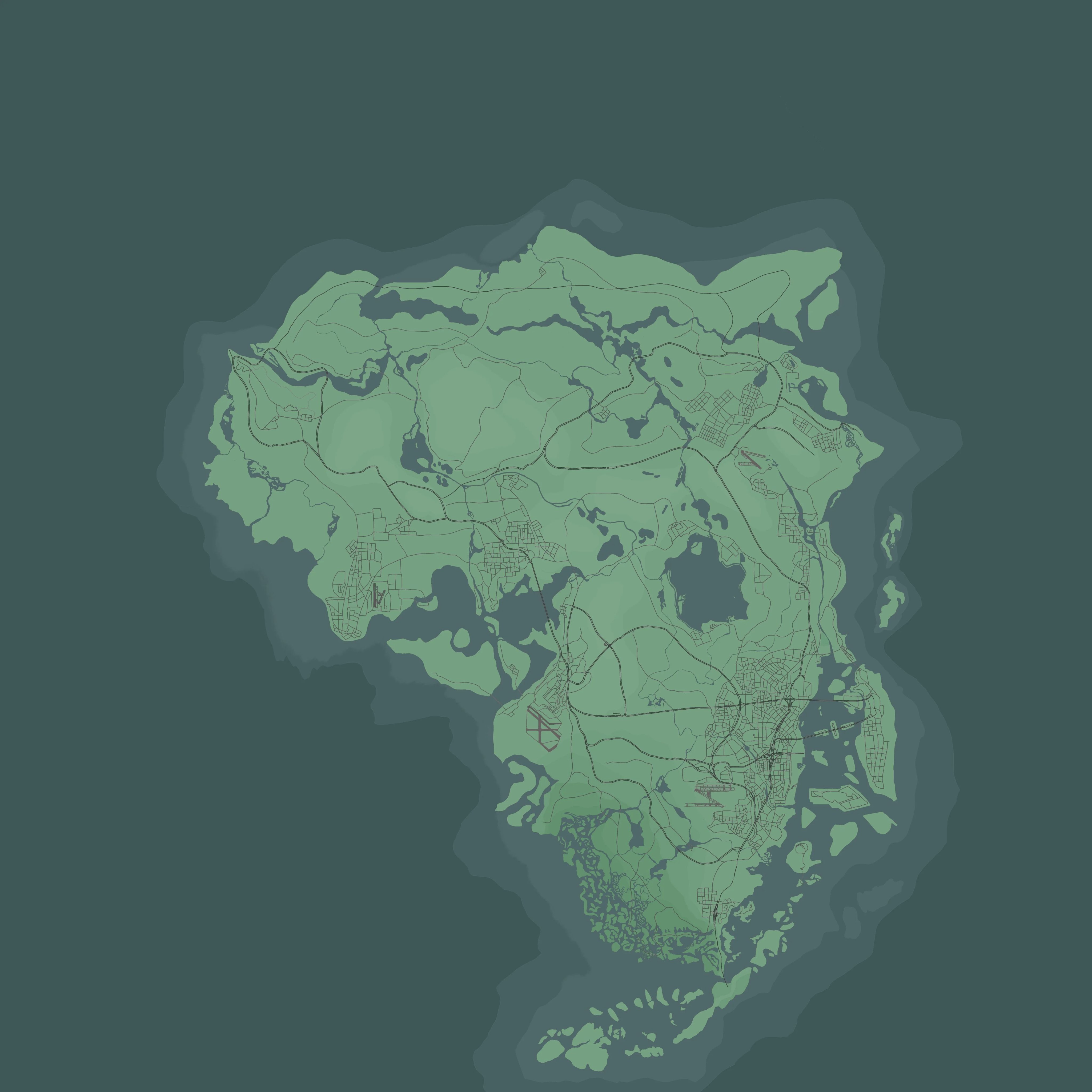 GTA 6 | Como pode ser o mapa de Vice City e de todo o estado de Leonida