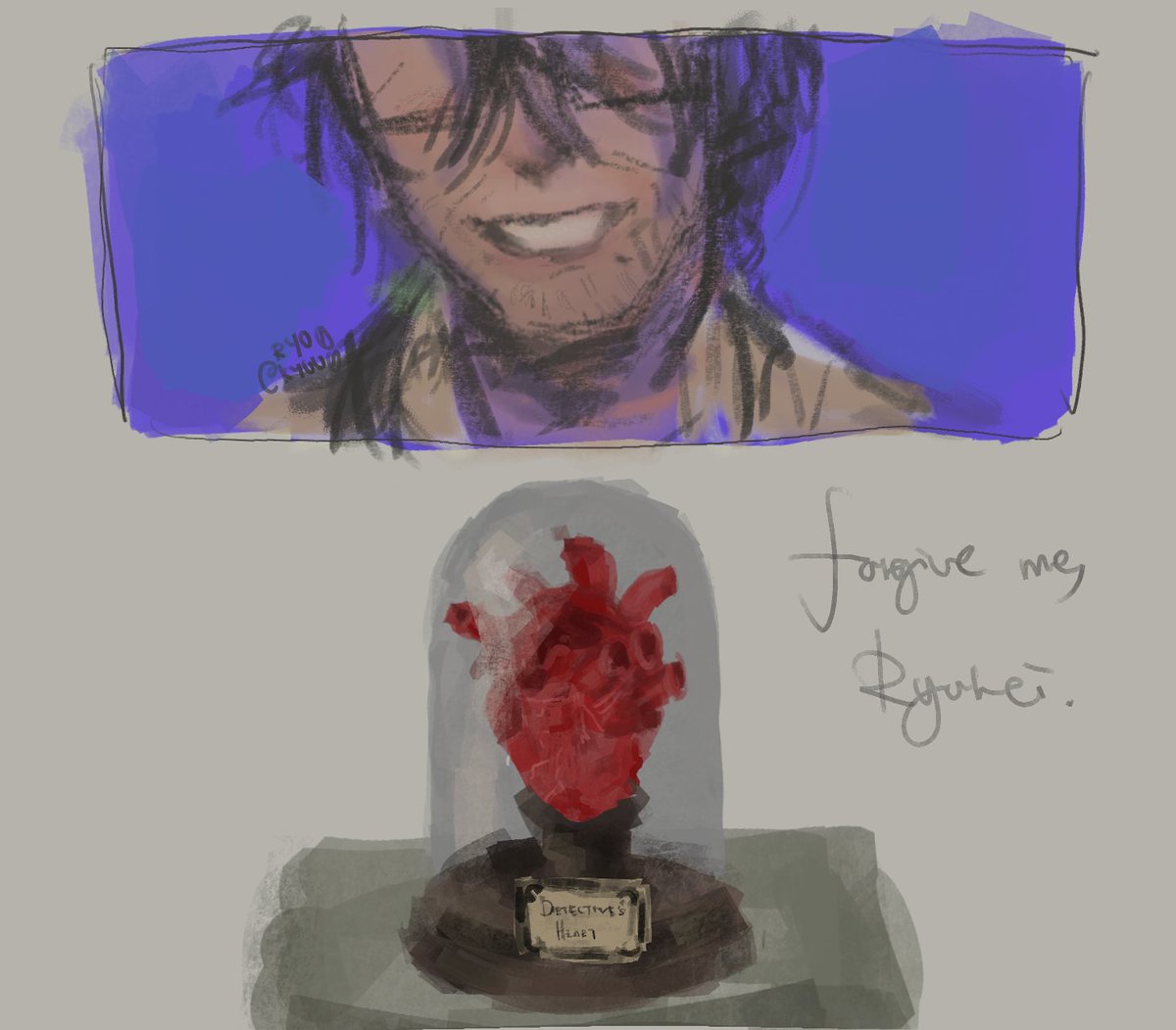 RY0KYUU's tweet photo. #OC heart to heart communication https://t.co/7vrKC83I5t