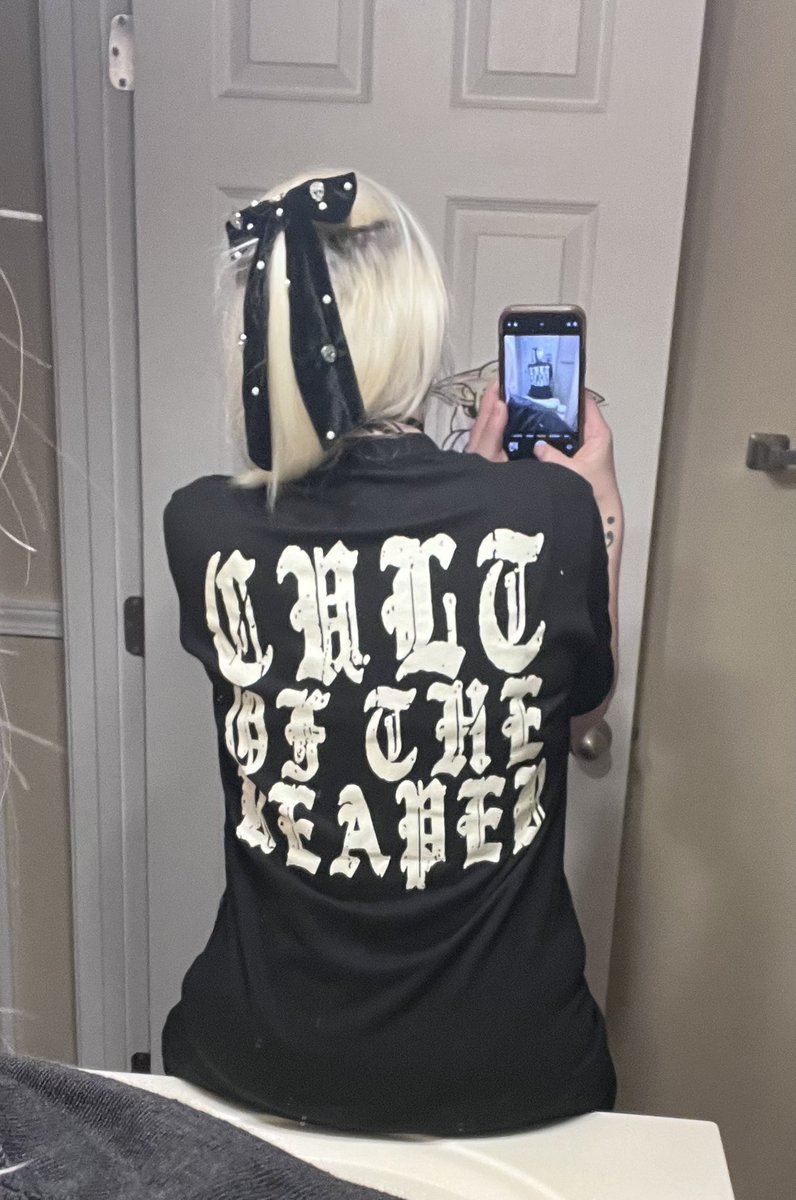 𝓜𝓲𝓴𝓪 ☔️ 💀🌹⏳ (@madam_ran) on Twitter photo Joined <a href="/nothingnowhere/">nothing,nowhere.</a> Cult of the Reaper 🖤 going to wear this next time I go to NN show & hope Joe sees Joined <a href="/nothingnowhere/">nothing,nowhere.</a> Cult of the Reaper 🖤 going to wear this next time I go to NN show & hope Joe sees
