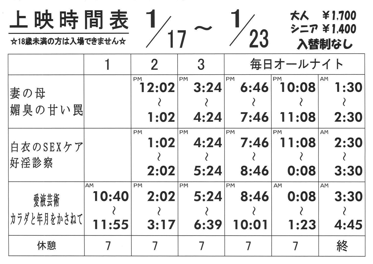 大城真澄   / X