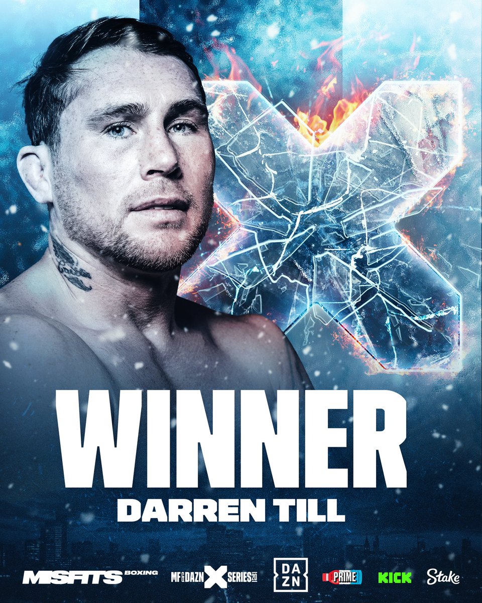 Misfits Boxing (@misfitsboxing) on Twitter photo The Gorilla 🦍
<a href="/darrentill2/">DT</a> stops Anthony Taylor in Manchester 👏
<a href="/MF_DAZNXSeries/">MF & DAZN X Series</a> | <a href="/KickStreaming/">Kick</a> | <a href="/PrimeHydrate/">DrinkPrime</a> | #XSeries20 The Gorilla 🦍
<a href="/darrentill2/">DT</a> stops Anthony Taylor in Manchester 👏
<a href="/MF_DAZNXSeries/">MF & DAZN X Series</a> | <a href="/KickStreaming/">Kick</a> | <a href="/PrimeHydrate/">DrinkPrime</a> | #XSeries20