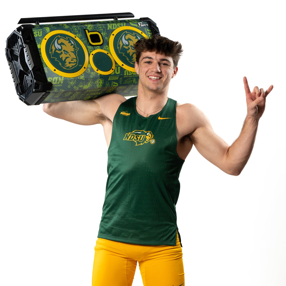 Sophomore Adam Dugger topped the 50-foot mark again in the triple jump, winning with a leap of 50-01.75 (15.28m).